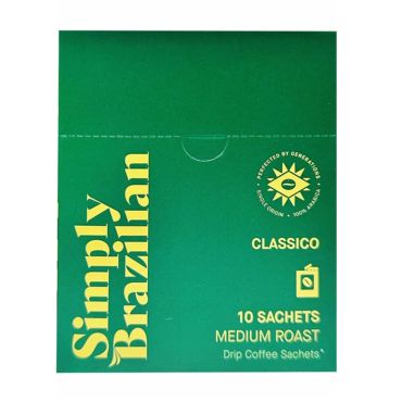 Simply Brazilian Inteso Drip Coffee, 120 G